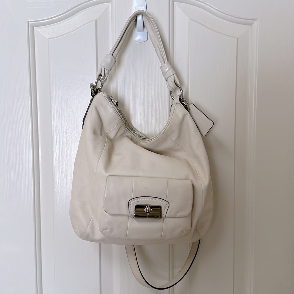 Coach Kristin bag- off white, hobo